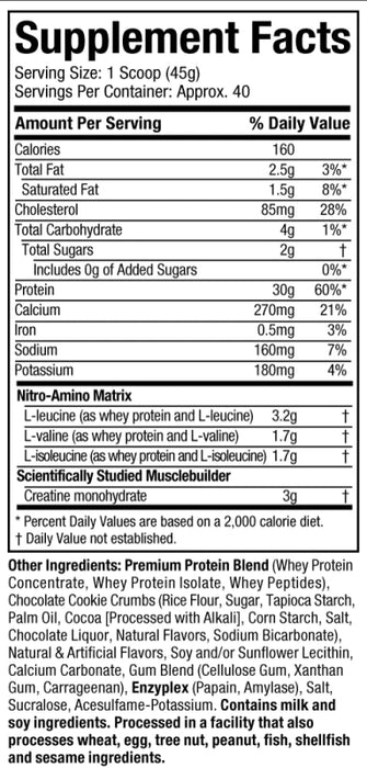 Nitro Tech - Muscletech - Tiger Fitness