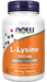 L - Lysine - NOW Foods - Tiger Fitness