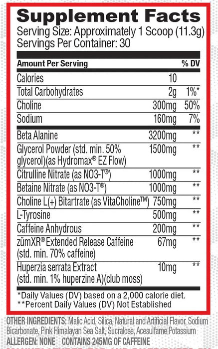 NOXygen Pre Workout