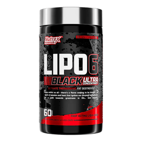 Lipo 6 Black Ultra Concentrate | Ultimate Thermogenic Fat Destroyer - Nutrex - Tiger Fitness