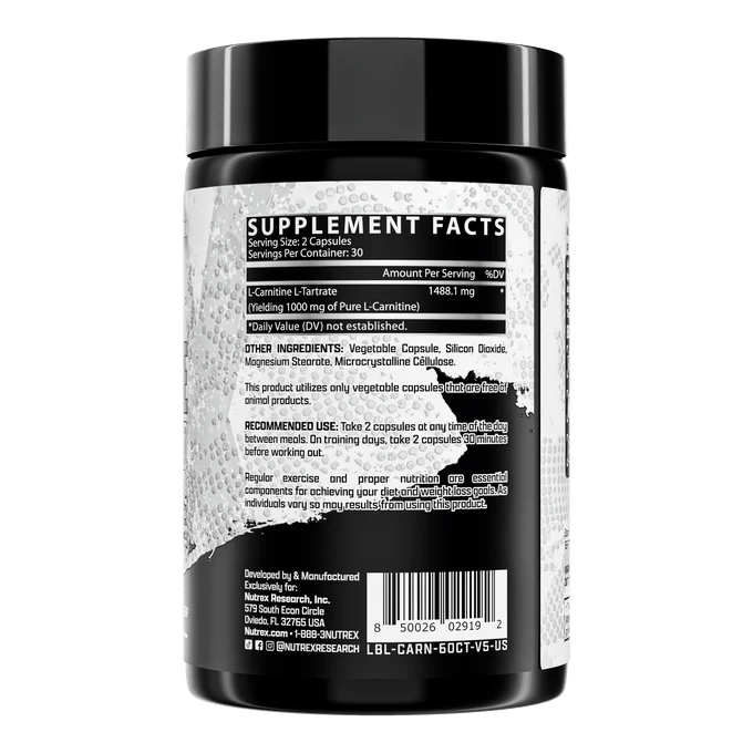 Nutrex L-Carnitine 1000 Liquid Energy & Metabolism Support Tiger Fitness Nutrex L-Carnitine 1000 Liquid Energy & Metabolism Support Tiger Fitness