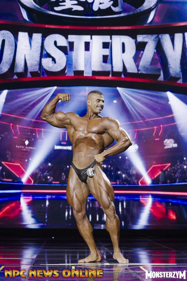 Abdullah Alrabiah onstage at South Korea Pro, 2026