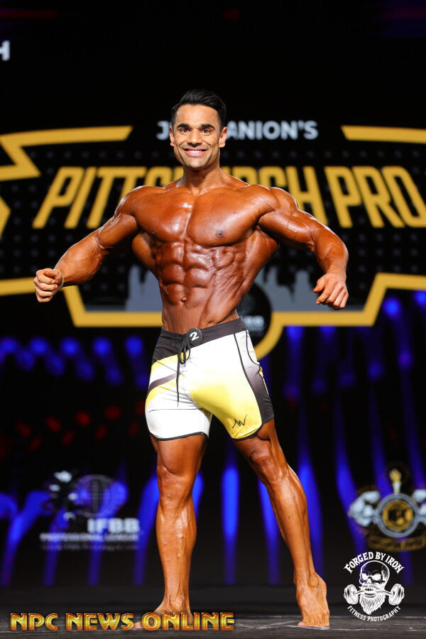 Ali Bilal onstage at Pittsburgh Pro, 2026