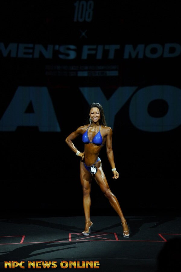 Alicia Young onstage at Asian Pro Championships, 2026
