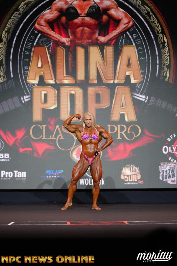 Alida Opre onstage at Alina Popa Classic Pro, 2026