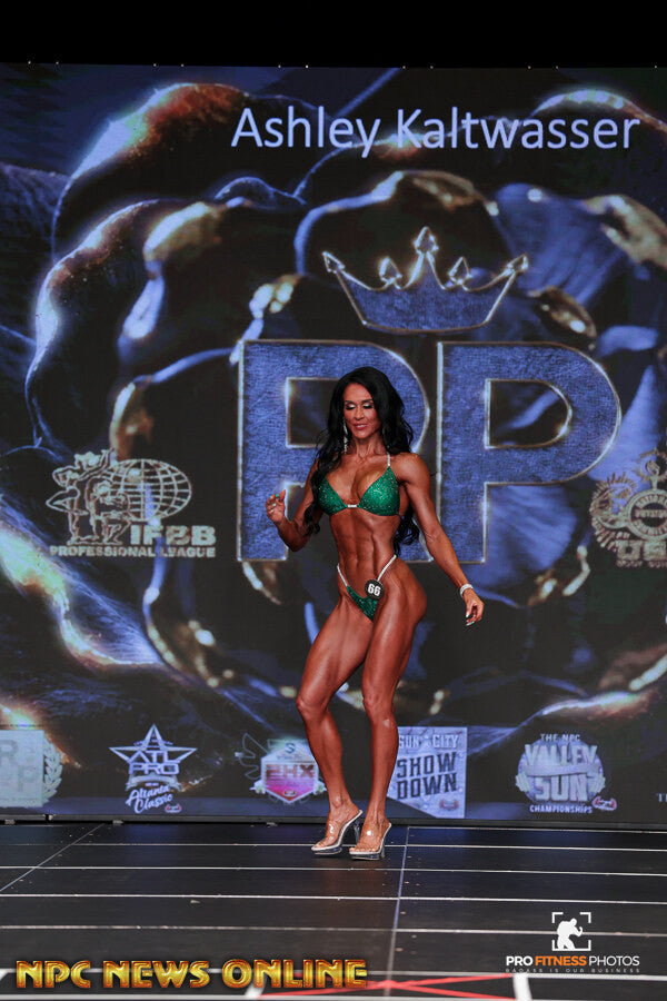 Ashley Kaltwasser onstage at Rising Phoenix Pro, 2026