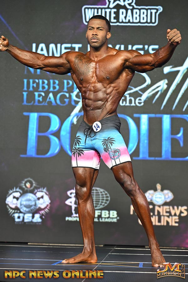 Benquil Marigny onstage at Janet Layugs Battle Of The Bodies Pro, 2026