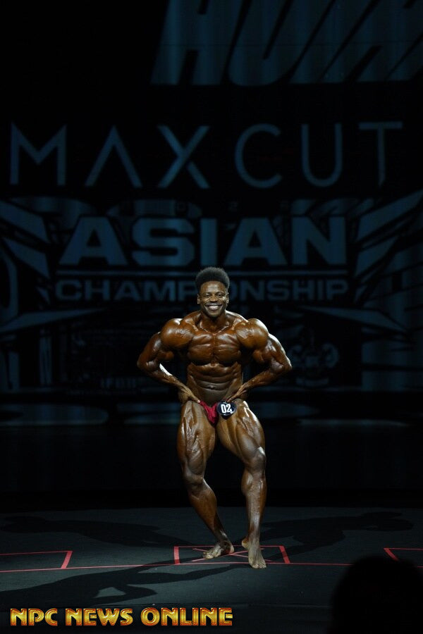 Breon Ansley onstage at Asian Pro Championships, 2026