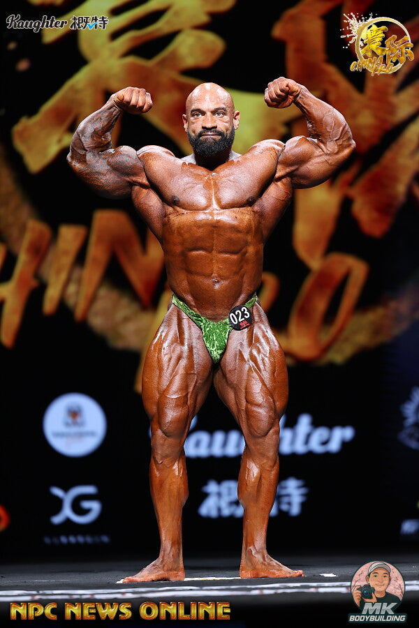 Cameron George onstage at Huanji Chengdu China Pro, 2026