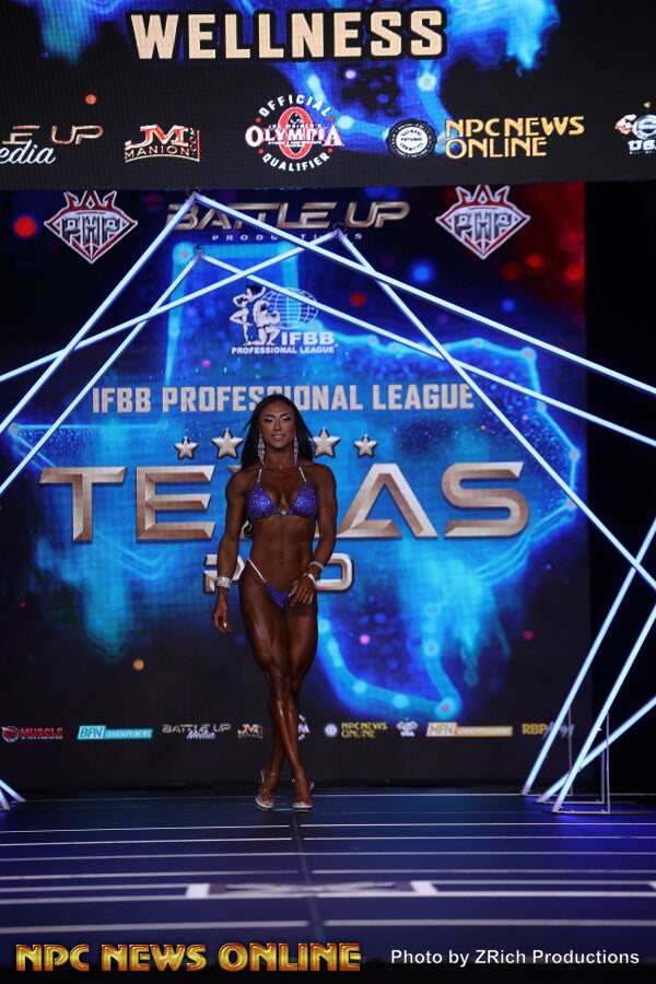 Camile Luz onstage at Texas Pro, 2026