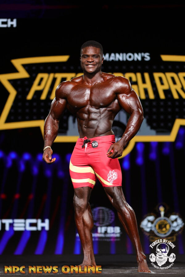 Dan Ibrahim onstage at Pittsburgh Pro, 2026