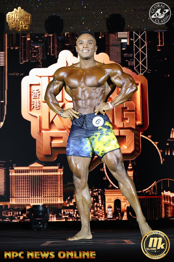 Farouq Ishimoto onstage at Hong Kong Pro, 2026