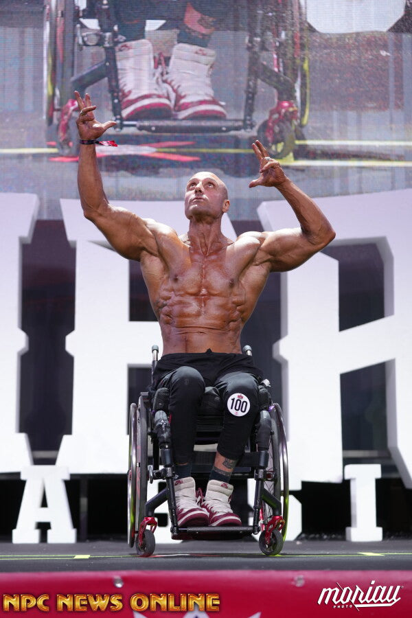 Gabriele Andriulli onstage at Empro Classic Spain Pro, 2026