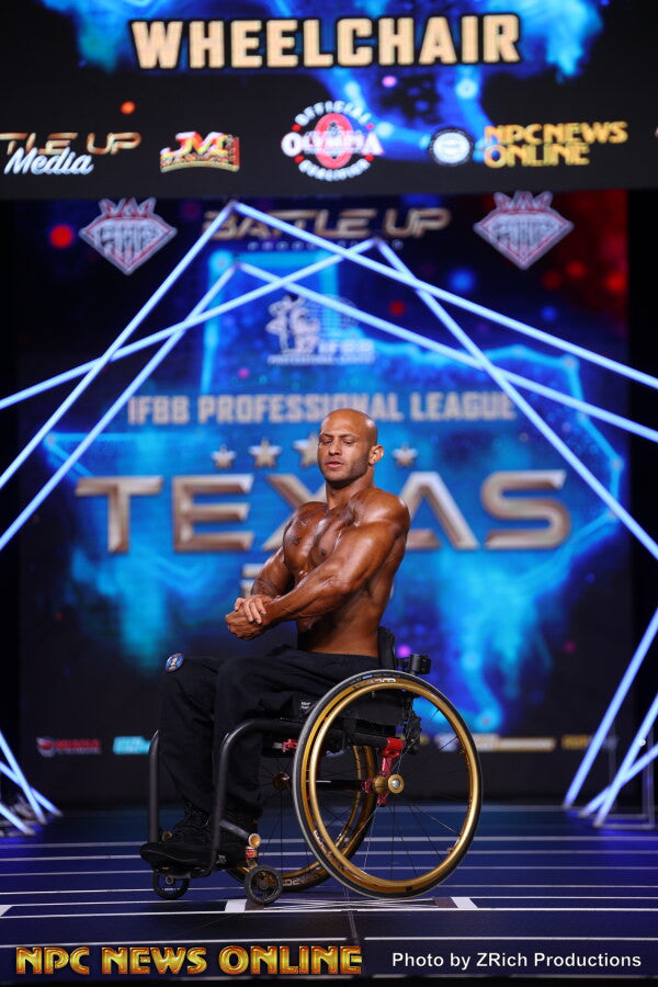 Gaylon Grigsby onstage at Texas Pro, 2026