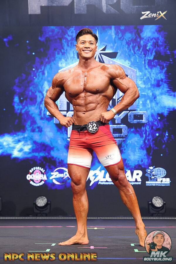 Junpei Taguchi onstage at Tokyo Pro, 2026