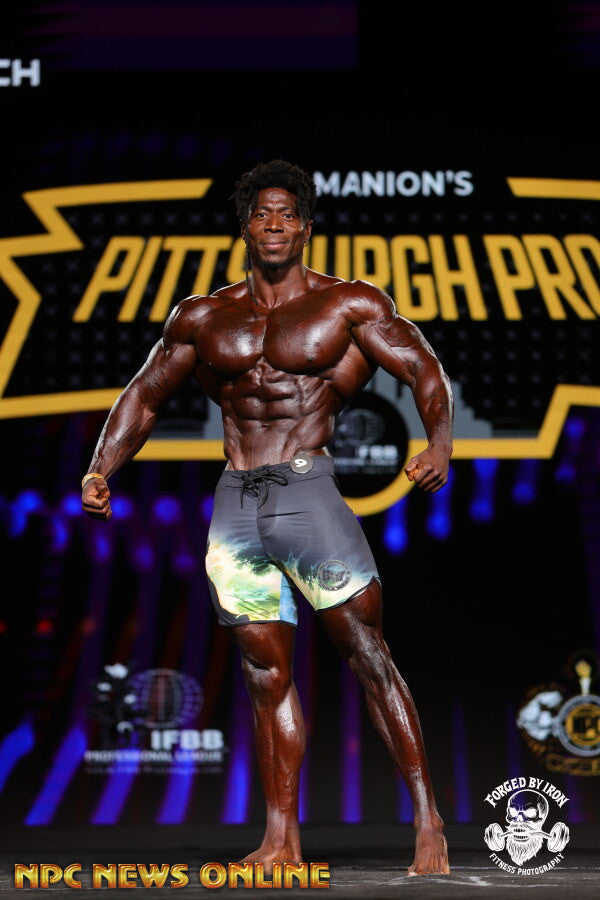 Kyron Holden onstage at Pittsburgh Pro, 2026