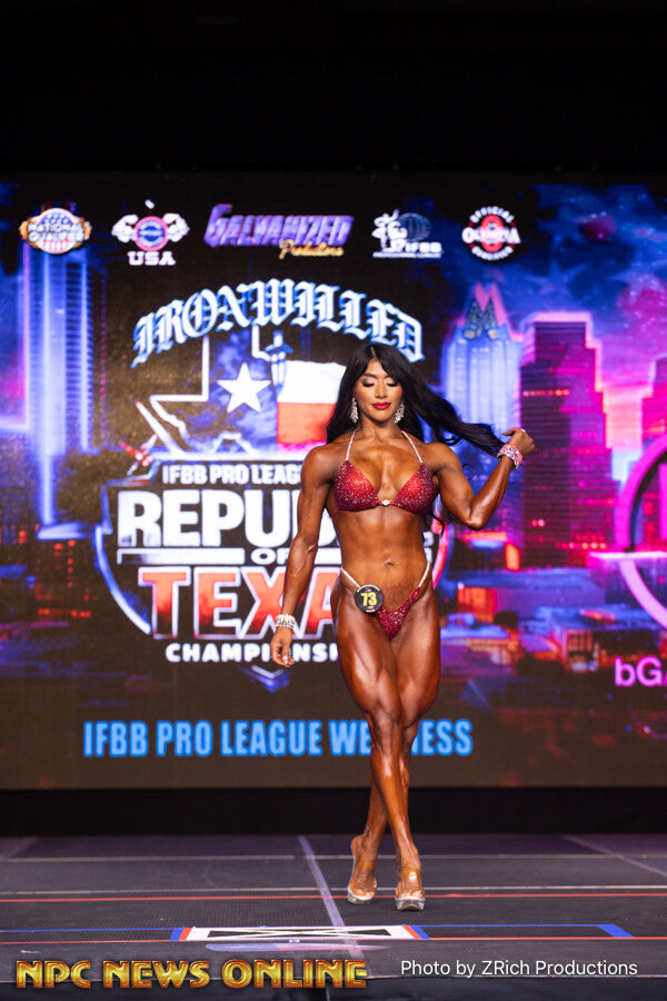 Marbeli Morales Ventura onstage at Republic Of Texas Pro, 2026