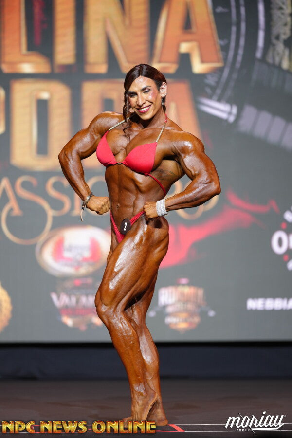 Nadia Capotosto onstage at Alina Popa Classic Pro, 2026