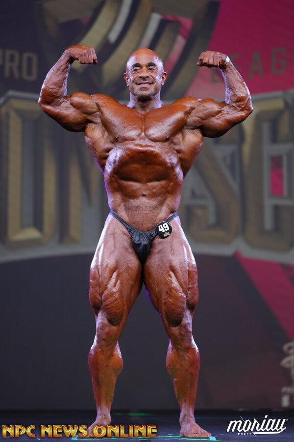 Sasan Heirati posing — Pro Muscle Italy Pro · September 6, 2026