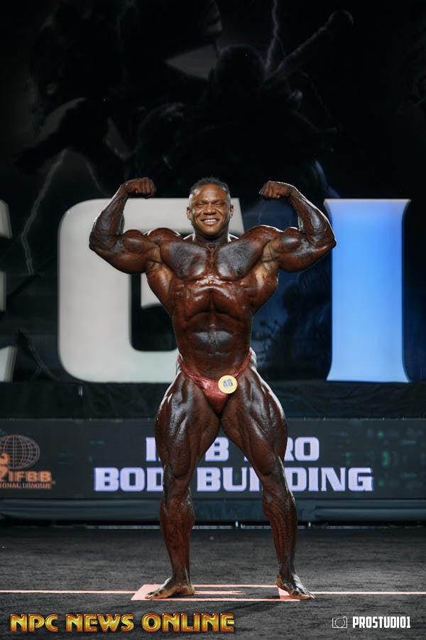 Tonio Burton posing — Legion Sports Fest Pro · May 30, 2026