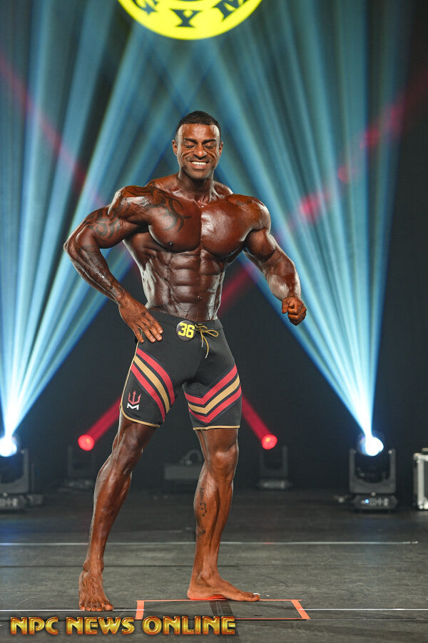 Rafael Oliveira onstage at Golds Gym Classic Pro, 2026
