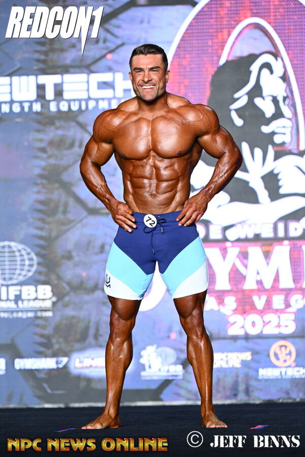 Ryan Terry onstage at Mr Olympia, 2025