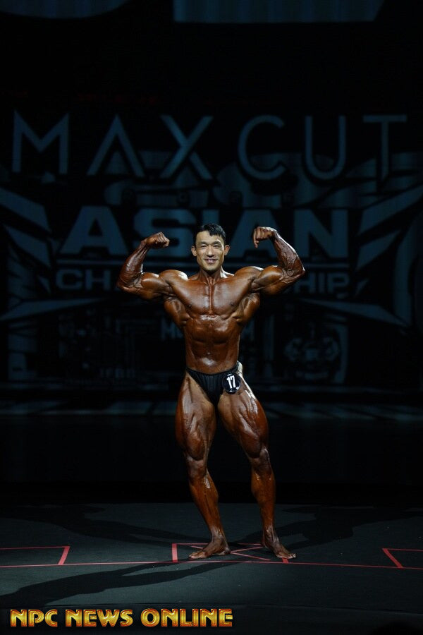 Seungchan Hong onstage at Asian Pro Championships, 2026