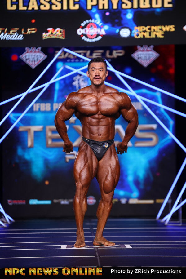 Shuai Ren onstage at Texas Pro, 2026