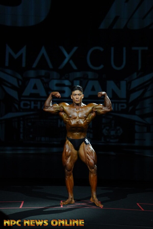 Tae Min Jung onstage at Asian Pro Championships, 2026