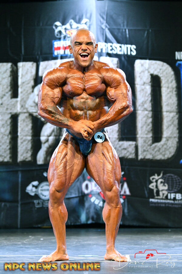Vitor Alves Porto De Oliveira onstage at South Florida Classic Pro, 2026