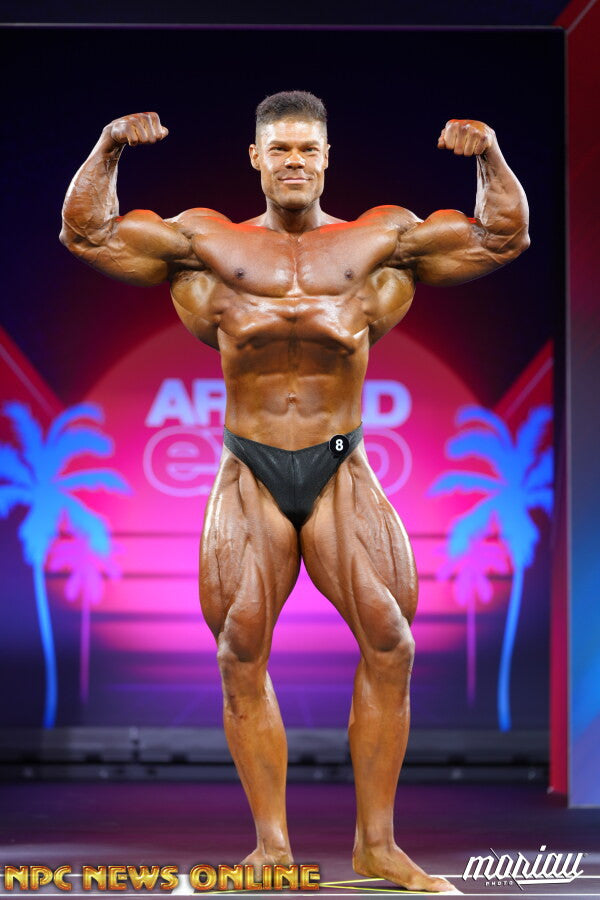 Wesley Vissers onstage at Arnold Classic Uk, 2026