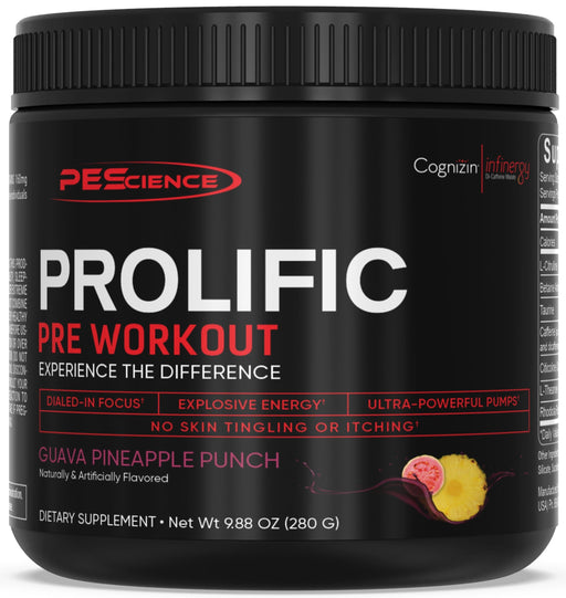PEScience Prolific Guava Pineapple Punch 40 scoops