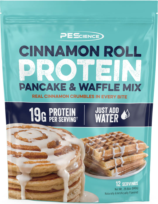 PEScience Protein Pancake and Waffle Mix Cinnamon Roll 12 servings