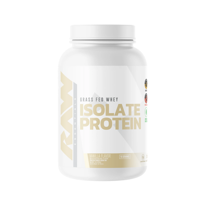 RAW Grass Fed Isolate Protein Powder