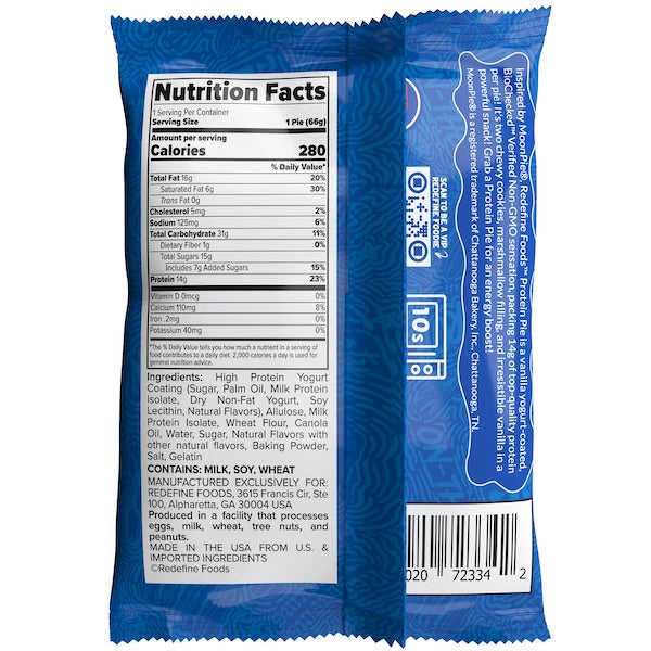 Redefine Foods Protein Moon Pies 8/pk