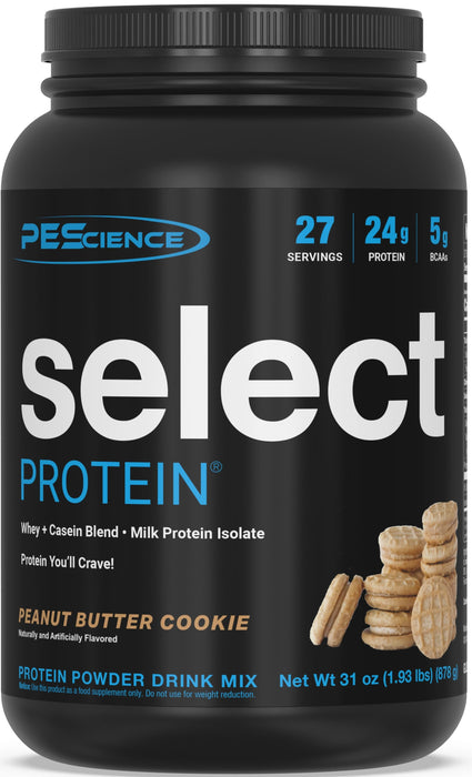 PEScience Select Protein Peanut Butter Cookie 2 lb tub