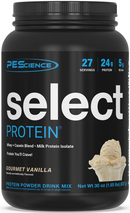 PEScience Select Protein Gourmet Vanilla 2 lb tub