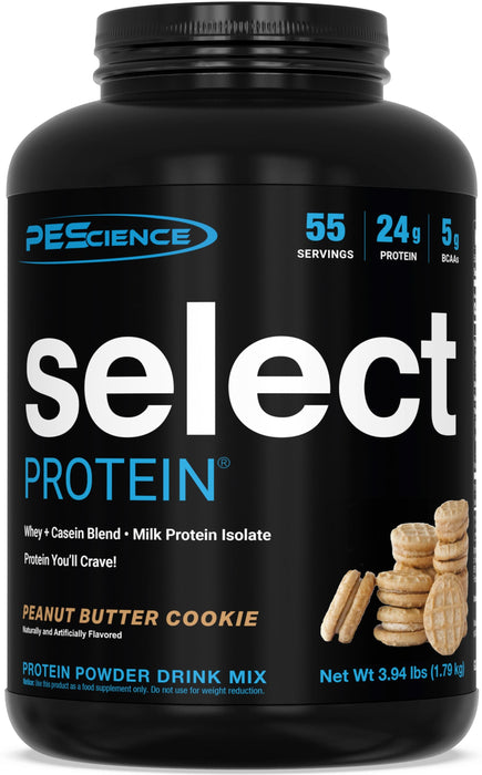 PEScience Select Protein Peanut Butter Cookie 4 lb tub