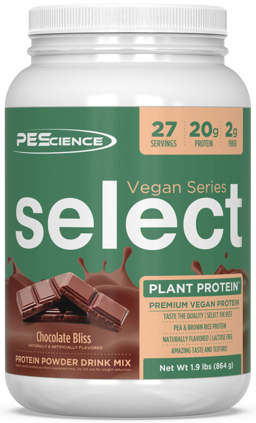 PEScience Select Vegan Protein Chocolate Bliss 27 servings