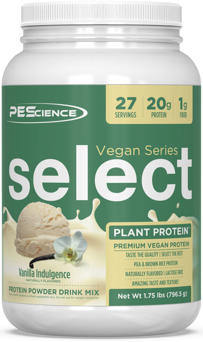 PEScience Select Vegan Protein Vanilla Indulgence 27 servings