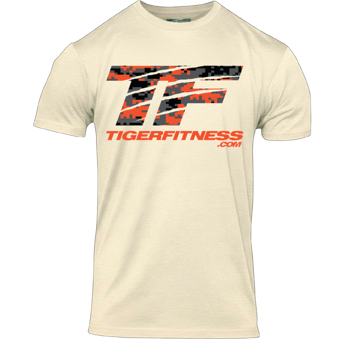 TF Digi Camo T-Shirt in Cream