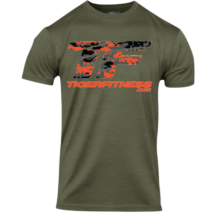 TF Digi Camo T-Shirt in Military Green