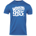 TF Dolly 9-5 T-Shirt in Royal Blue with white logo