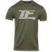 TF Scratch Goated T-Shirt in Military Green with white Goated logo