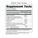 Bucked Up Buck Naked supplement facts panel