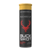 Bucked Up Buck Shot energy shot bottle, side view