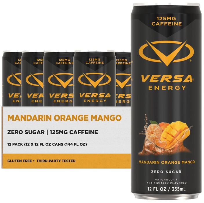 PEScience Versa Energy Drink Mandarin Orange Mango 12 pack
