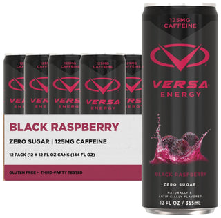 PEScience Versa Energy Drink Black Raspberry 12 pack
