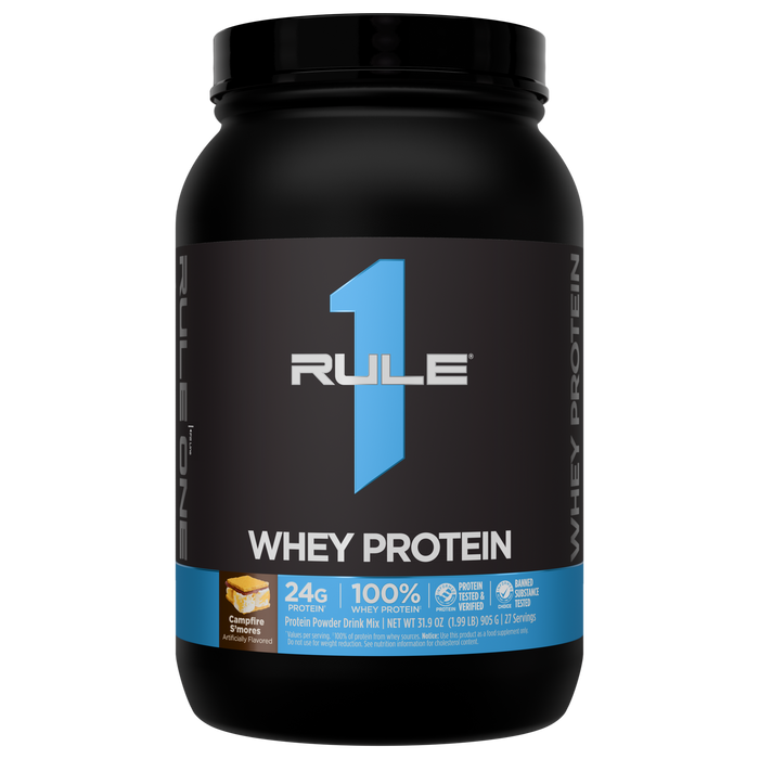 Rule 1 Whey Protein Campfire S'mores, 2lb