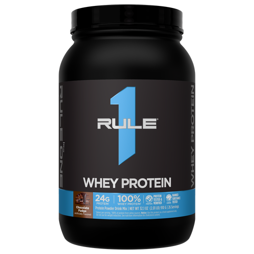 Rule 1 Whey Protein Chocolate Fudge, 2lb